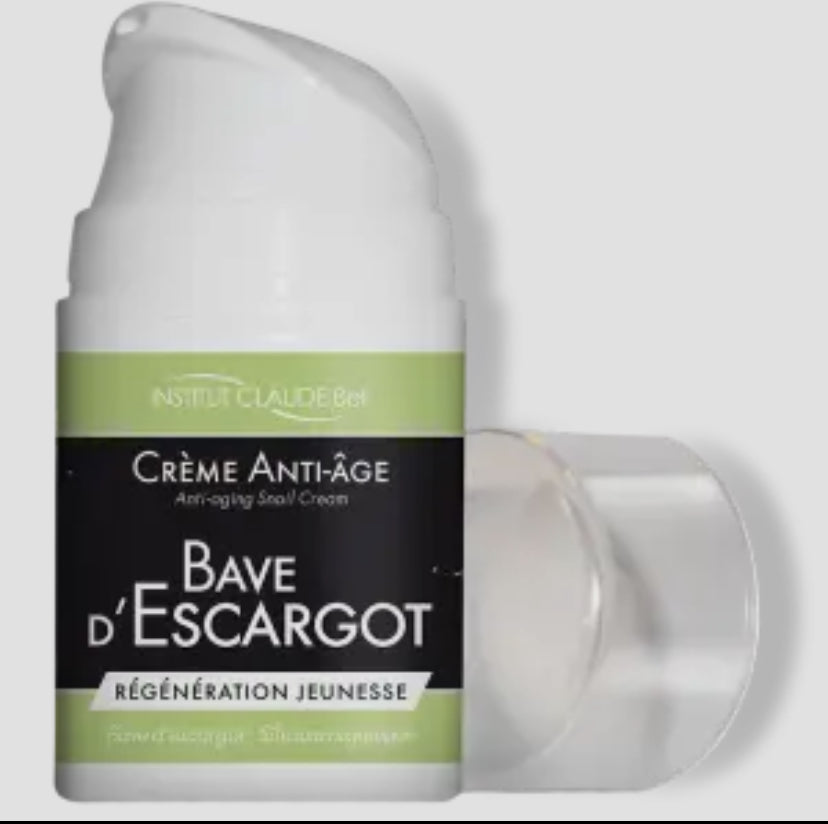Crème à la bave d’escargot