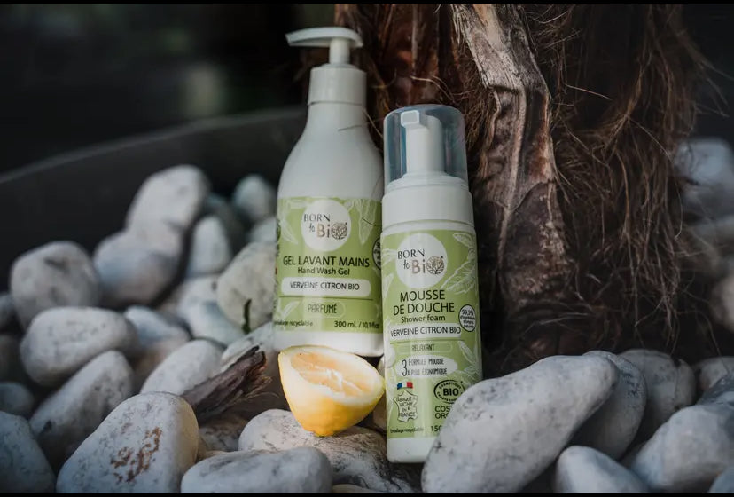 Mousse de douche bio