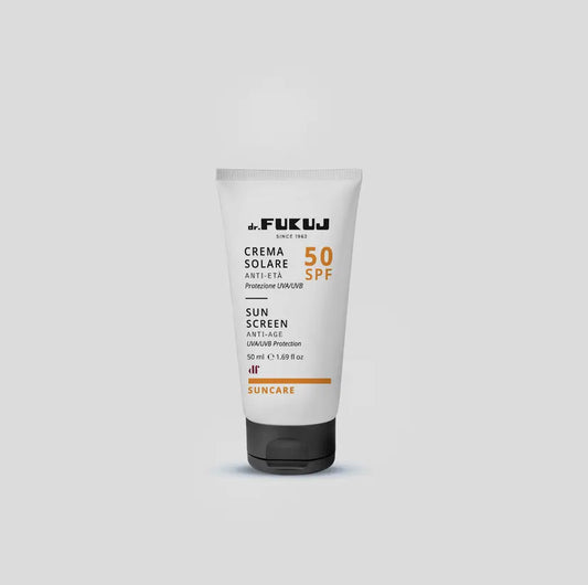 Crème solaire anti âge